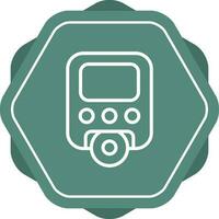 Portable DVD Player Vector Icon