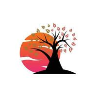 Tree Logo Design, Playground Vector, Education Tree Icon vector