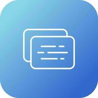 Document Insert Section Vector Icon