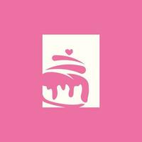 un pan logo diseño, vector panadería pastel trigo comida ilustración