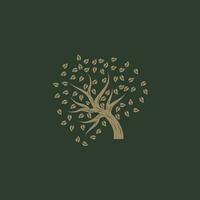 Tree Logo Design, Playground Vector, Education Tree Icon vector