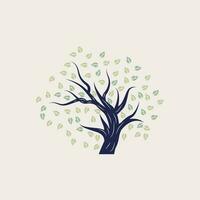 Tree Logo Design, Playground Vector, Education Tree Icon vector