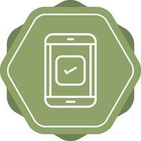 Self-Checkout Vector Icon