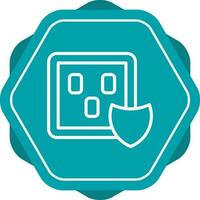 Surge Protector Vector Icon