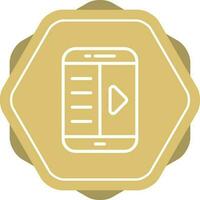 E-Book Reader Vector Icon