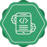 Mobile App Development Vector Icon