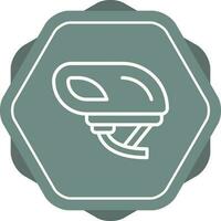 Smart Bike Helmet Vector Icon