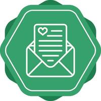 Love letter Vector Icon