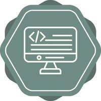 Programming Language Vector Icon