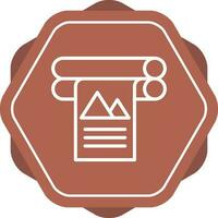 Large Format Printer Vector Icon