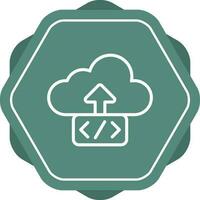 Cloud Deployment Vector Icon