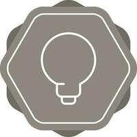 Lightbulb Vector Icon