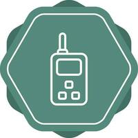 Emergency Radio Vector Icon