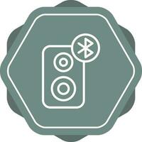 Bluetooth Speakerphone Vector Icon