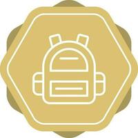 Backpack Vector Icon