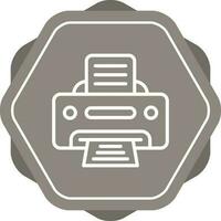 Printer Vector Icon