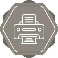 Printer Vector Icon