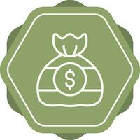 Money Bag Vector Icon