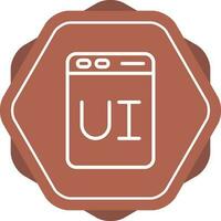 User Interface Design Vector Icon