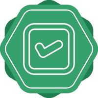 Checkbox Vector Icon