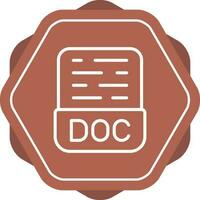 icono de vector de documento