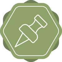 Thumbtack Vector Icon