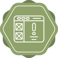 Information Design Vector Icon