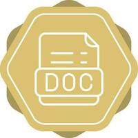 icono de vector de documento