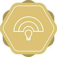 Creative Lightbulb Vector Icon