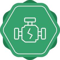 Car Engine Vector Icon