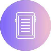 E-reader Vector Icon