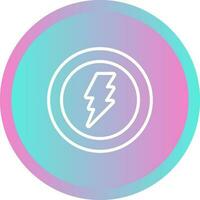 Lightning bolt Vector Icon