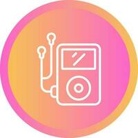 MP3 Player Vector Icon