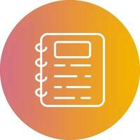 Address Book Vector Icon