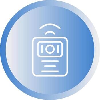 inalámbrico intercomunicador vector icono