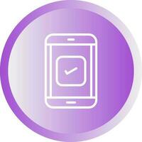 Self-Checkout Vector Icon