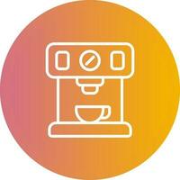 Coffee Maker with Wi-Fi Vector Icon