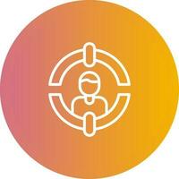 Customer Segmentation Vector Icon