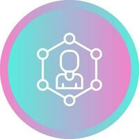 Network Segmentation Vector Icon
