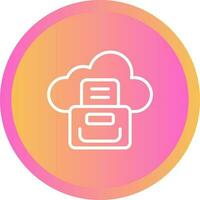 Cloud Compliance Vector Icon