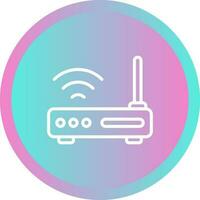 Wi-Fi Router Vector Icon