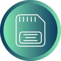 Memory Card Vector Icon