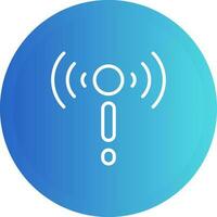 Network Troubleshooting Vector Icon