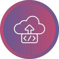 Cloud Deployment Vector Icon