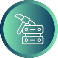 Data Mining Vector Icon