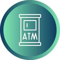 Atm Machine Vector Icon