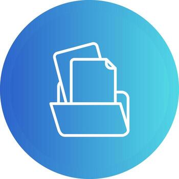 icono de vector de documento