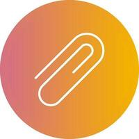 Paperclip Vector Icon