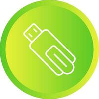 USB Flash Drive Vector Icon