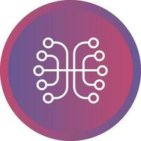 Neural Networks Vector Icon